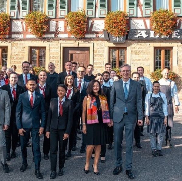 Team des Hotel Adler Asperg