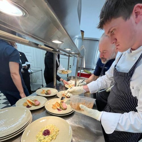 Wir waren beim Empfang zum 70. Geburtstag von Günther H. Oettinger, in der Villa Reitzenstein (Stuttgart) aktiv.