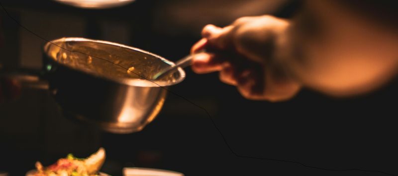 Kochen für ein Event